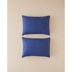 Mavi Yastık Kılıfı